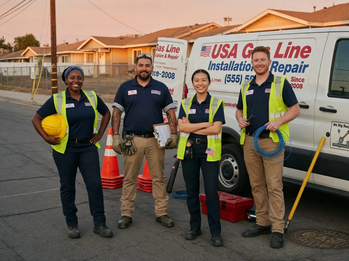 Gas Line Installation company in Evadale, TX